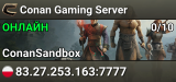 Conan Gaming Server