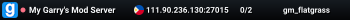 My Garry's Mod Server