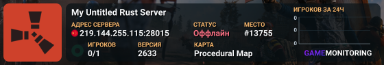 My Untitled Rust Server
