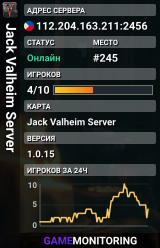Jack Valheim Server