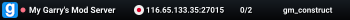 My Garry's Mod Server