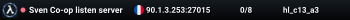 Sven Co-op listen server