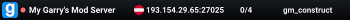 My Garry's Mod Server