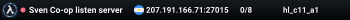 Sven Co-op listen server