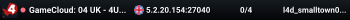 GameCloud: 04 UK - 4UHost.UK
