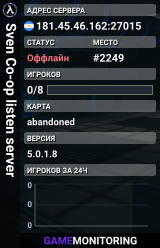 Sven Co-op listen server