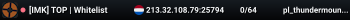 [IMK] TOP | Whitelist