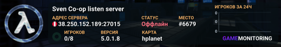 Sven Co-op listen server