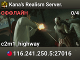 Kana's Realism Server.