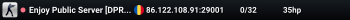 Enjoy Public Server [DPROTO]