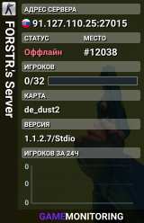 FORSTR.'s Server