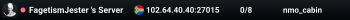 ♡FagetismJester♡'s Server