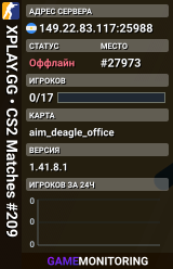 XPLAY.GG • CS2 Matches #209