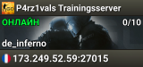 P4rz1vals Trainingsserver