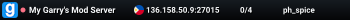 My Garry's Mod Server