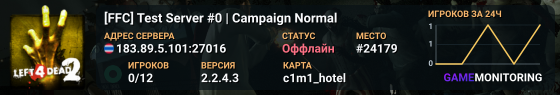 [FFC] Test Server #0 | Campaign Normal