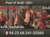 Pool of AciD ={X}=