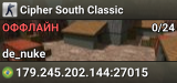 Cipher South Classic