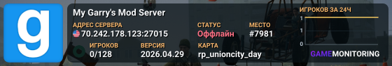 My Garry's Mod Server