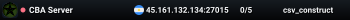 CBA Server