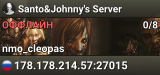 Santo&Johnny's Server