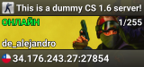 This is a dummy CS 1.6 server!