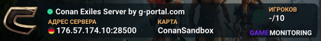 Conan Exiles Server by g-portal.com