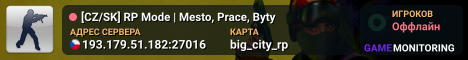 [CZ/SK] RP Mode | Mesto, Prace, Byty