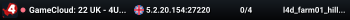 GameCloud: 22 UK - 4UHost.UK