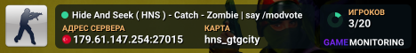 Hide And Seek ( HNS ) - Catch - Zombie | say /modvote