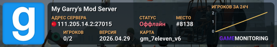 My Garry's Mod Server