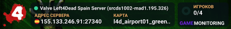 Valve Left4Dead Spain Server (srcds1002-mad1.195.326)
