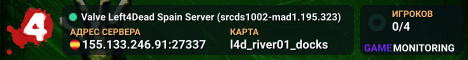 Valve Left4Dead Spain Server (srcds1002-mad1.195.323)