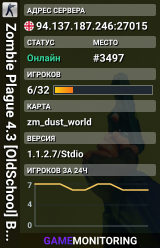 Zombie Plague 4.3 [OldSchool] BCS