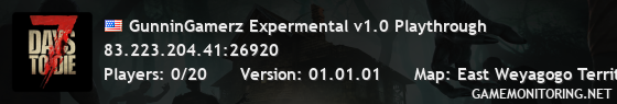 GunninGamerz Expermental v1.0 Playthrough