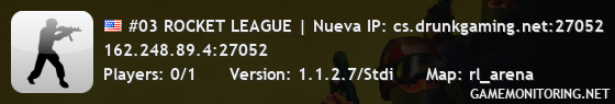 #03 ROCKET LEAGUE | Nueva IP: cs.drunkgaming.net:27052