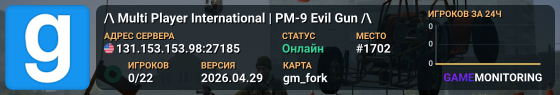 /\ Multi Player International | PM-9 Evil Gun /\