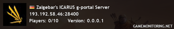 Zalgebar's ICARUS g-portal Server