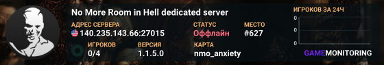 No More Room in Hell dedicated server