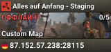 Alles auf Anfang - Staging