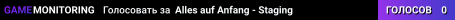 Alles auf Anfang - Staging
