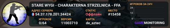 STARE WYGI - CHARAKTERNA STRZELNICA - FFA