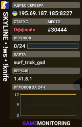 SKYLINE • !ws • !knife