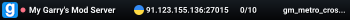 My Garry's Mod Server
