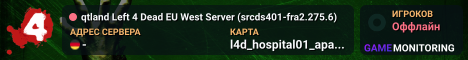 qtland Left 4 Dead EU West Server (srcds401-fra2.275.6)
