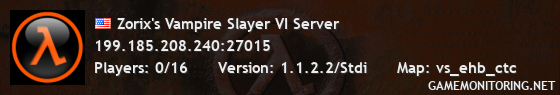 Zorix's Vampire Slayer VI Server