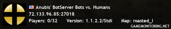 Anubis' BotServer Bots vs. Humans