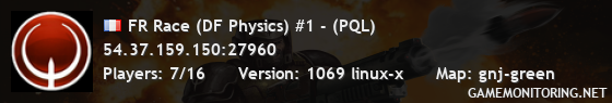 FR Race (DF Physics) #1 - (PQL) FR Race (DF Physics) #1 - (PQL)