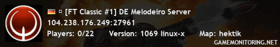 ► [FT Classic #1] DE Melodeiro Server