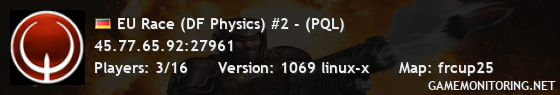 EU Race (DF Physics) #2 - (PQL) EU Race (DF Physics) #2 - (PQL)